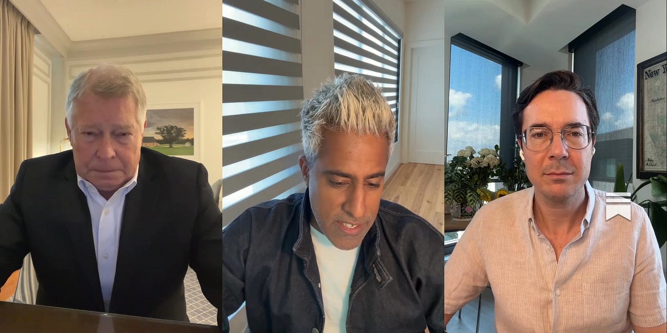 Judge Michael Luttig and Ryan Lizza talk to Anand Giridharadas