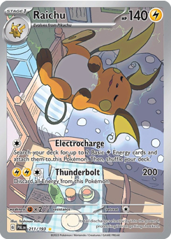 Raichu — Paldea Evolved, 211/193 Raichu — Paldea Evolved, 211/193