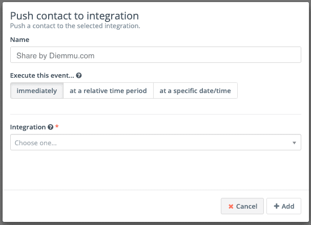 Push Contact