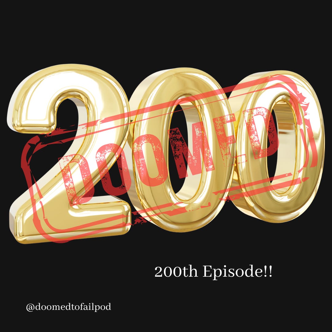 200 Episode Celebration Image
