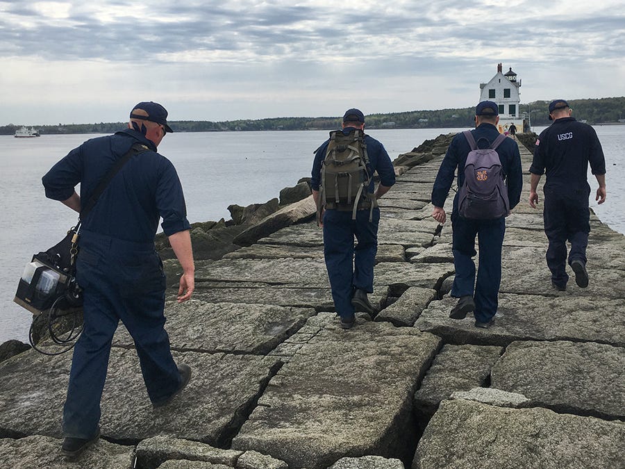 Rockland Breakwater Light