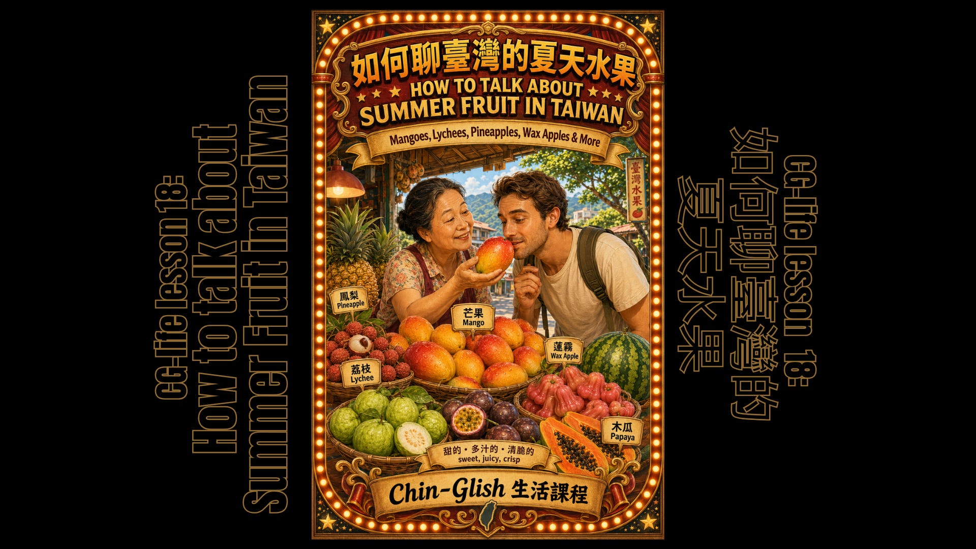 Chin-Glish Life Lesson 19: How to Talk about Summer Fruit in