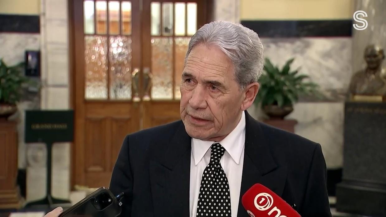 Winston Peters. Winston Peters.