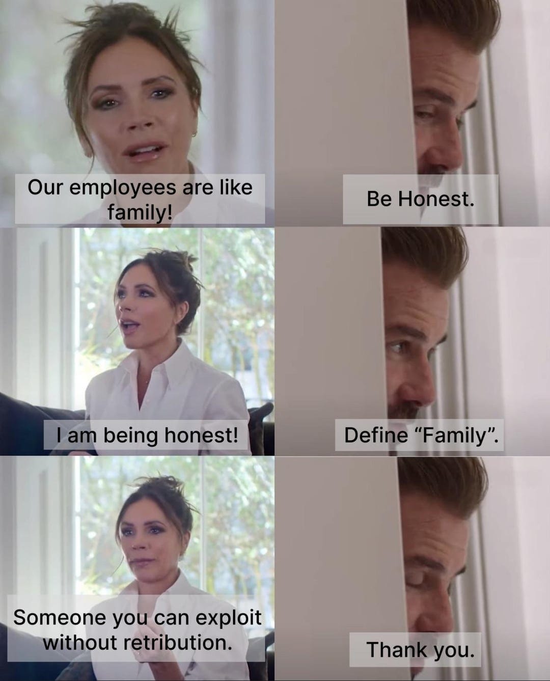 Our Employees are Family” Meme. First-hand experiences from ...