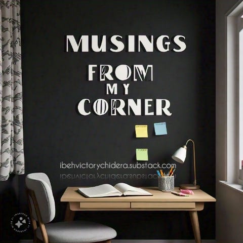 Musings From My Corner.