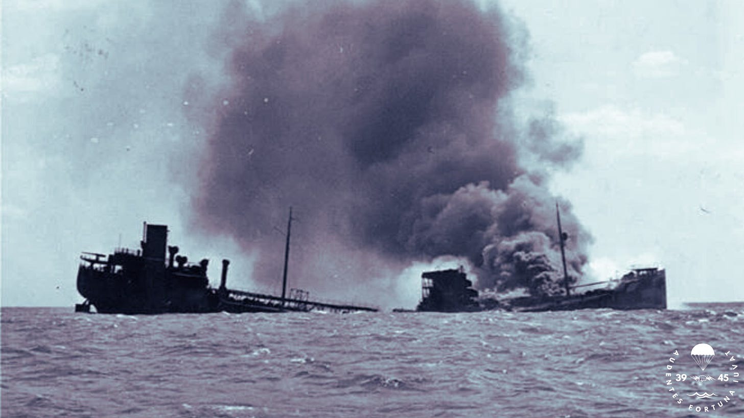 German U-boats posed a significant threat to Allied shipping, and early in World War 2.