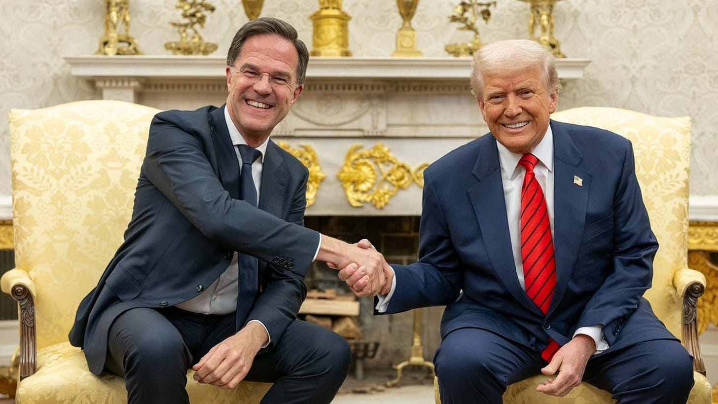 Mark Rutte NATO Secretary General Donald Trump White House