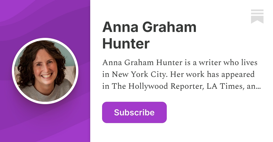 Anna Graham Hunter | Substack