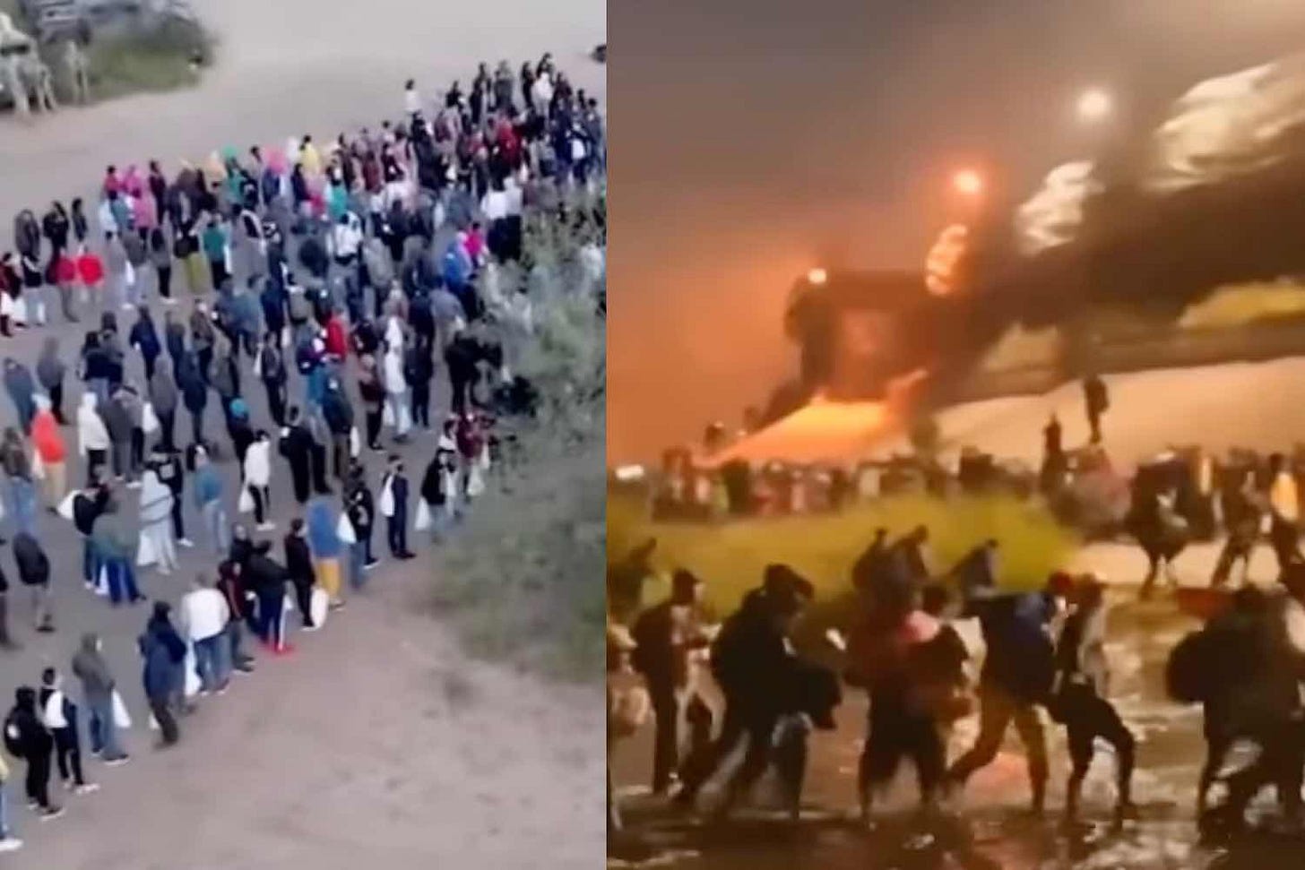 The U.S. saw a record 250K immigrant encounters at the southern border last month ALONE
