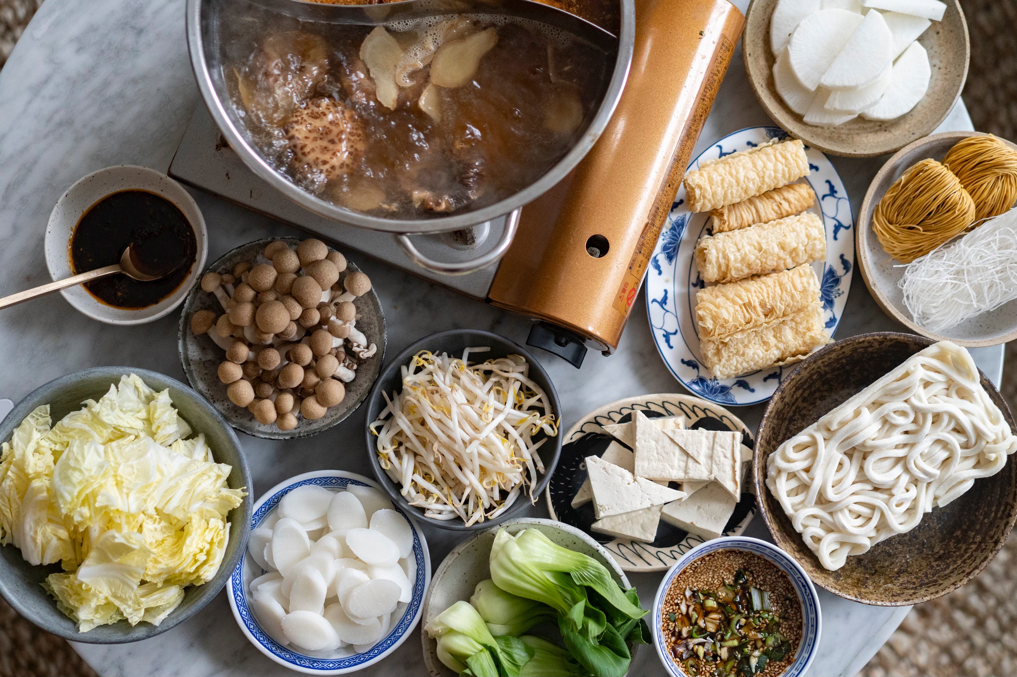 How to do a vegetarian hot pot - by Hetty Lui McKinnon