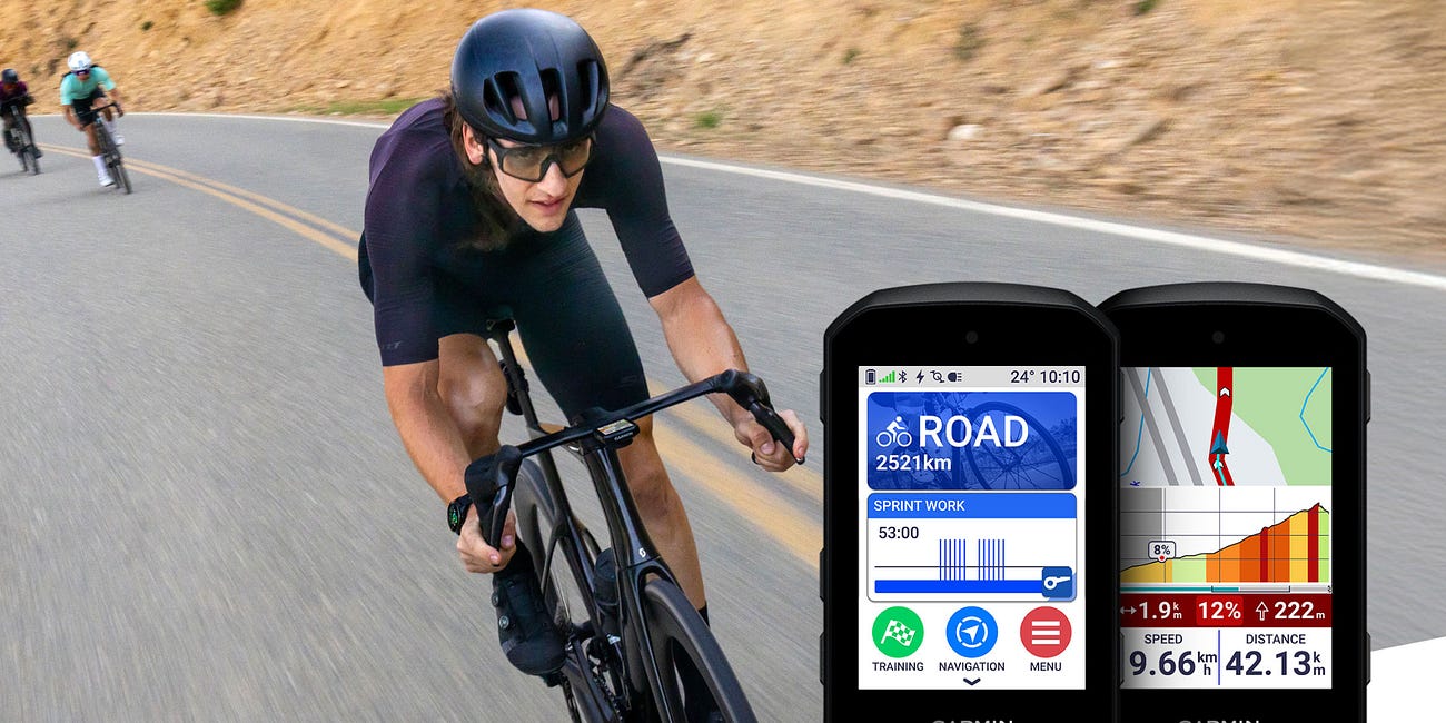 Garmin Edge 550 e 850