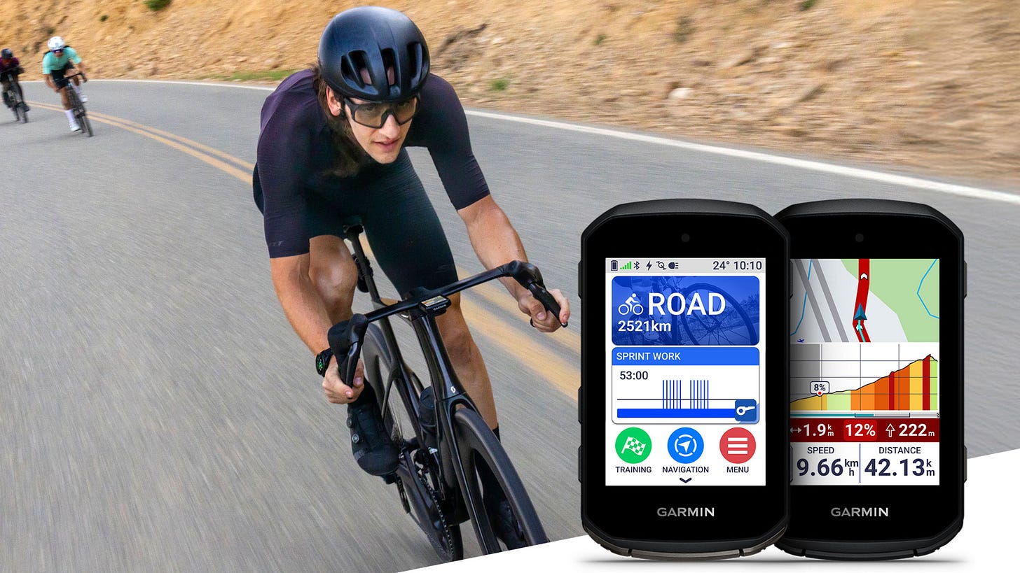Garmin Edge 850 and Edge 550 Garmin Edge 850 and Edge 550