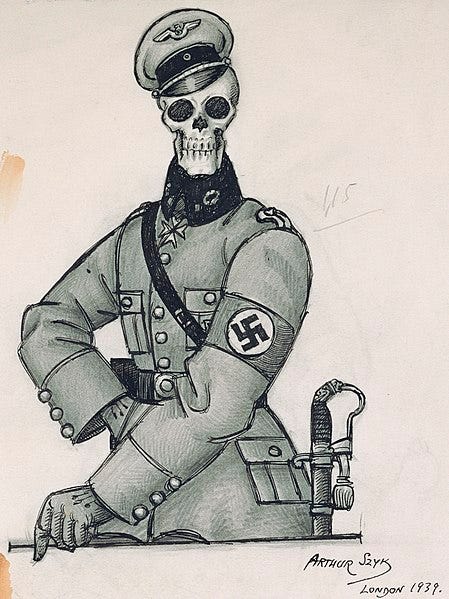 File:Arthur Szyk (1894-1951). The Germain 'Authority' in Poland (1939), London (cropped).jpg