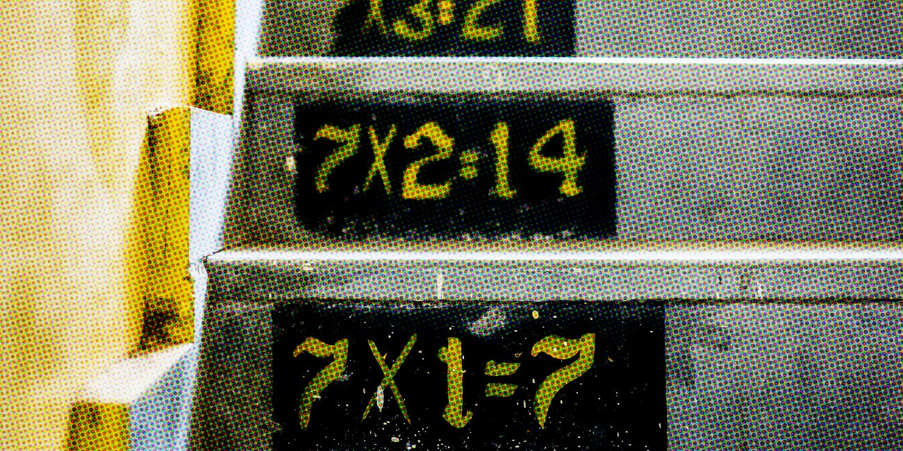 Reading, writing and arithmetic