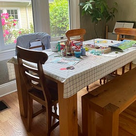 My untidy house