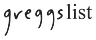 Greggslist