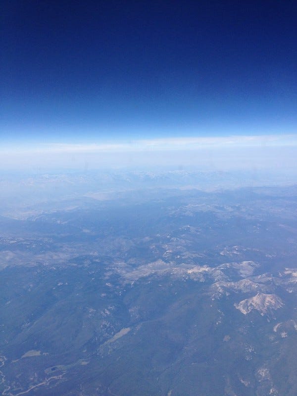 Blue Sky Over California Blue Sky Over California