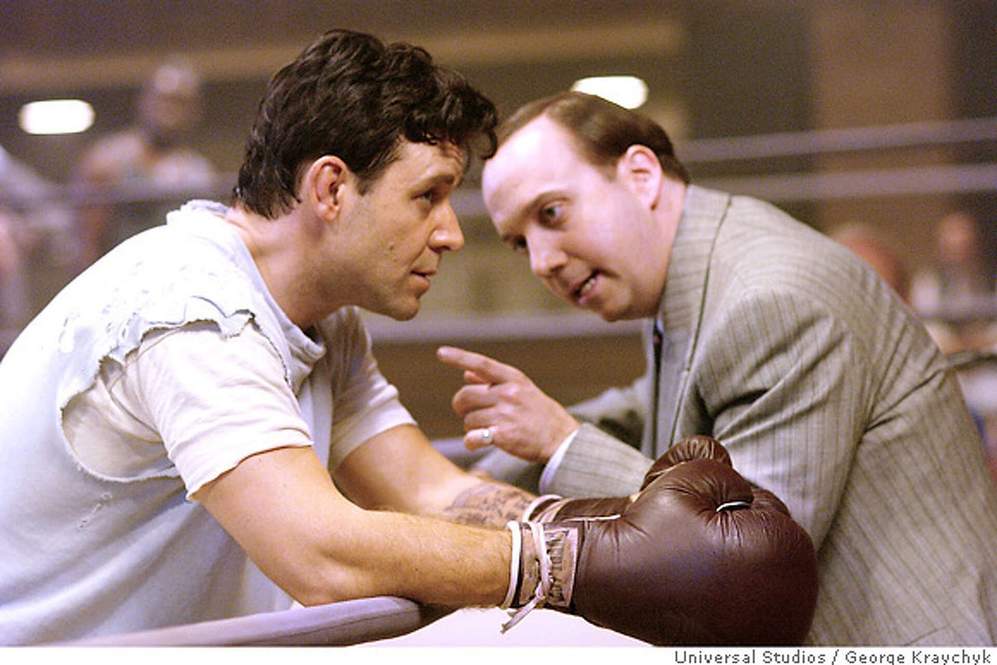 Howard pulls no punches in 'Cinderella Man'
