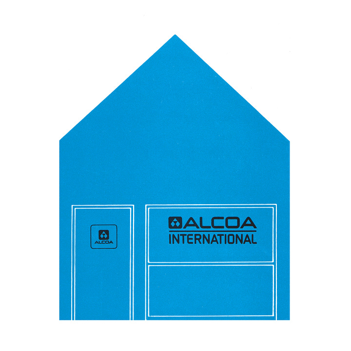 ALCOA corporate identity design policy 1962 by Saul Bass