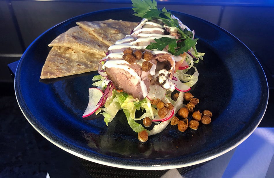 Lamb Shawarma Salad at Worlds of Marvel on Disney Wish