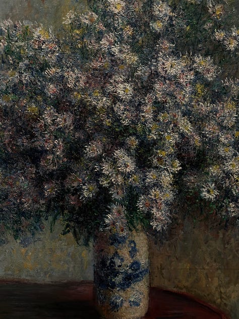 Images of artwork in the Geffen Galleries at LACMA