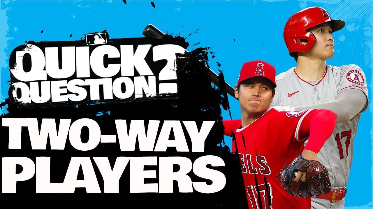 Why is Shohei Ohtani the first two-way player in a hundred years!? | Quick  Question