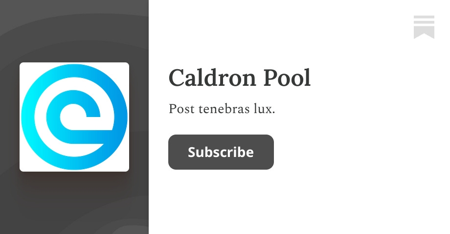 Caldron Pool | Substack