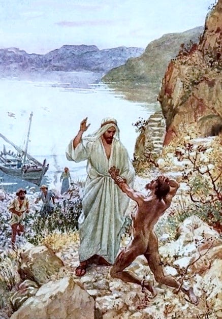 Miracle of Jesus – The Healing of the Gadarene Demoniacs | Inspirations
