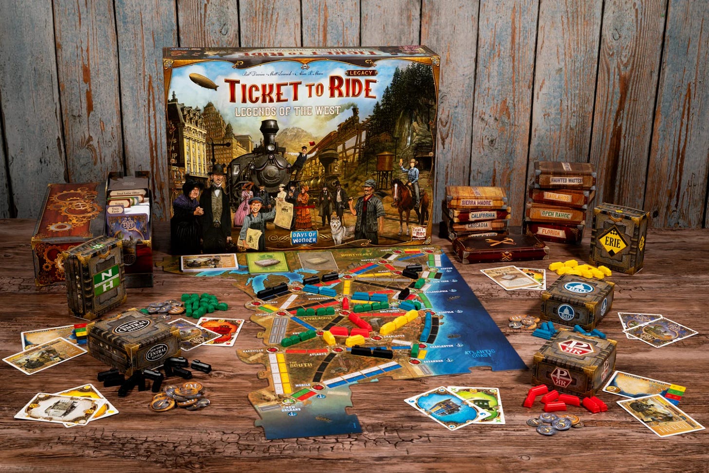 Ticket to Ride: Legends of the West - Days of Wonder: Play different.™ Ticket to Ride: Legends of the West - Days of Wonder: Play different.™