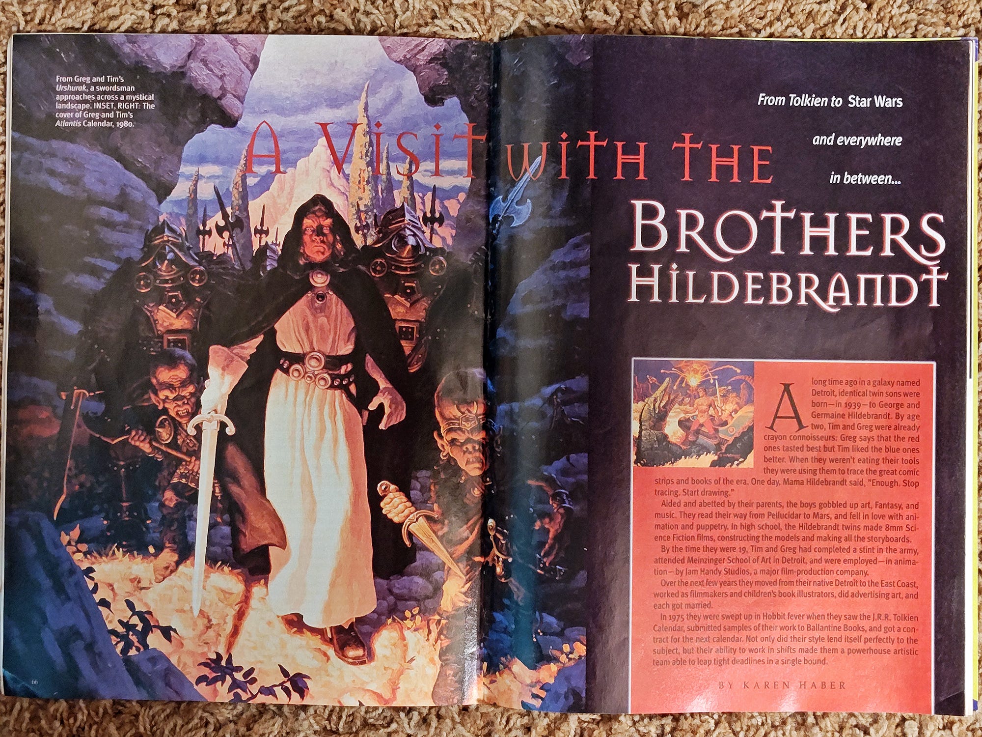 LOST INTERVIEWS: A Visit With The Brothers Hildebrandt