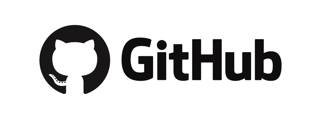 GitHub logo PNG transparent image download, size: 1125x417px