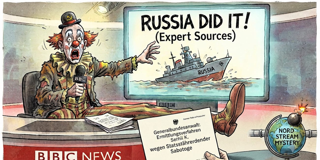 Nord Stream Sabotage: Ukraine State-Ordered Act of War