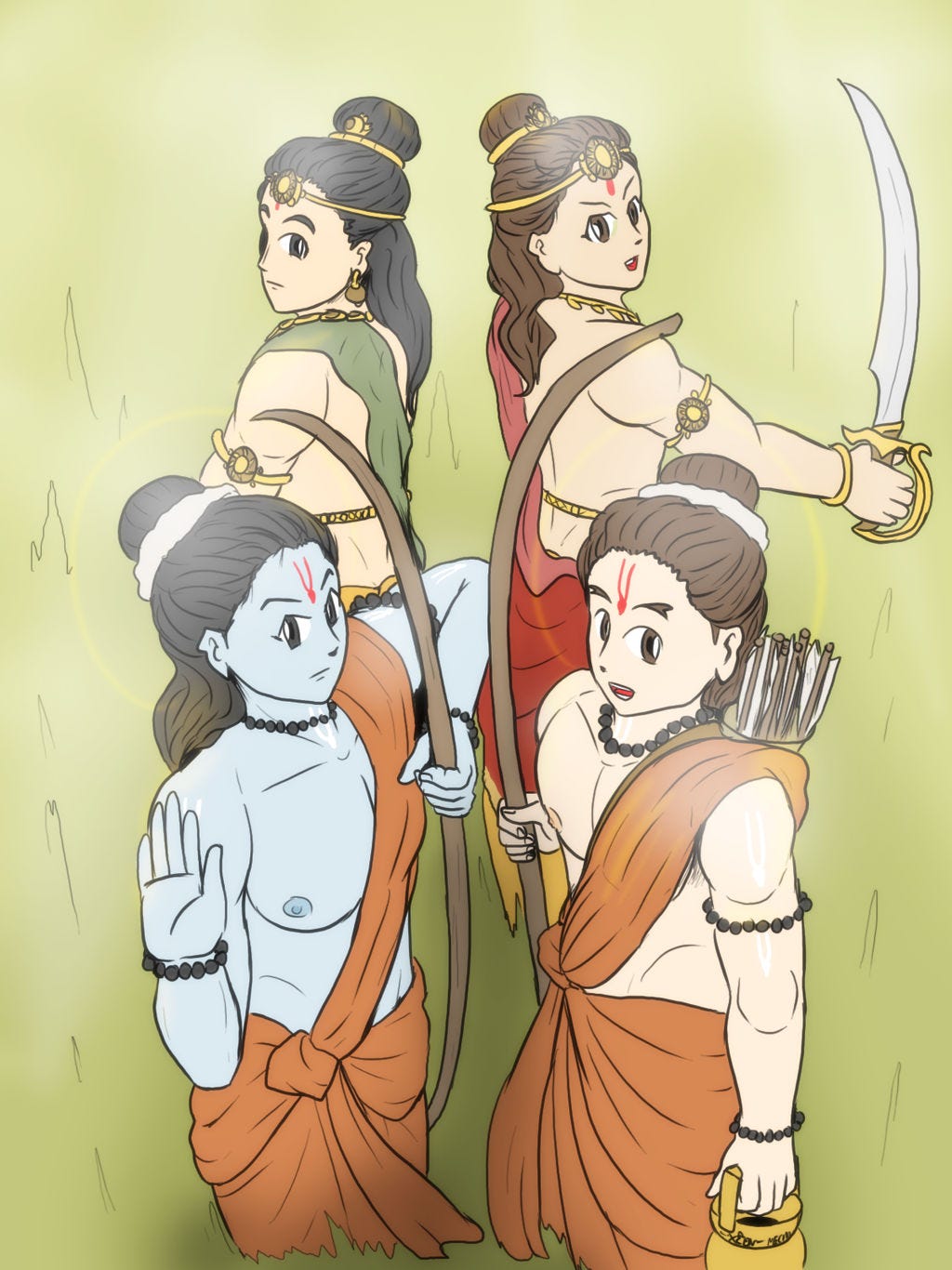 Ramayana - Ikshvaku kumaras