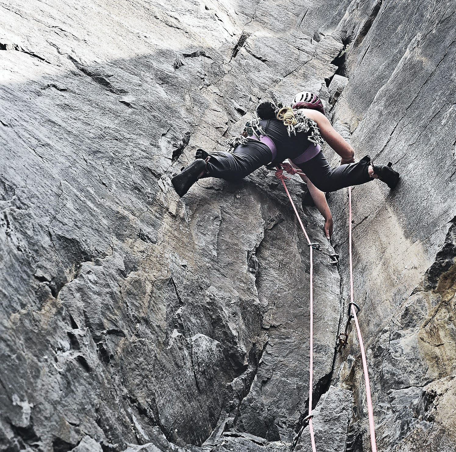 Setting a Rappel (Abseil) Rope