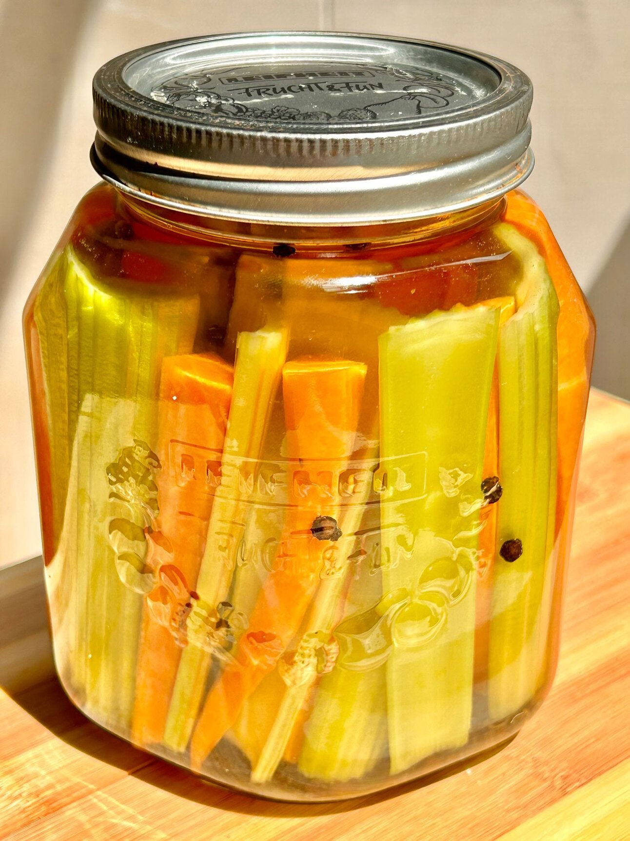 Intro to Lacto-Fermentation – Fermented Carrot and Celery Sticks Recipe
