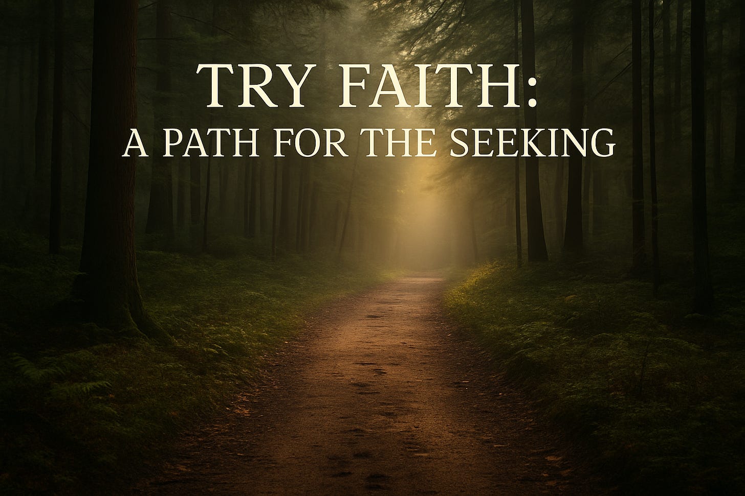 TRY FAITH: A PATH FOR THE SEEKING