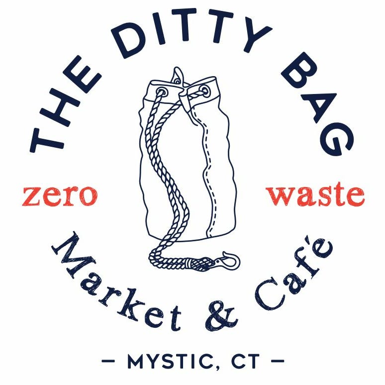 Artwork for The Ditty Bag, a zero-waste blog