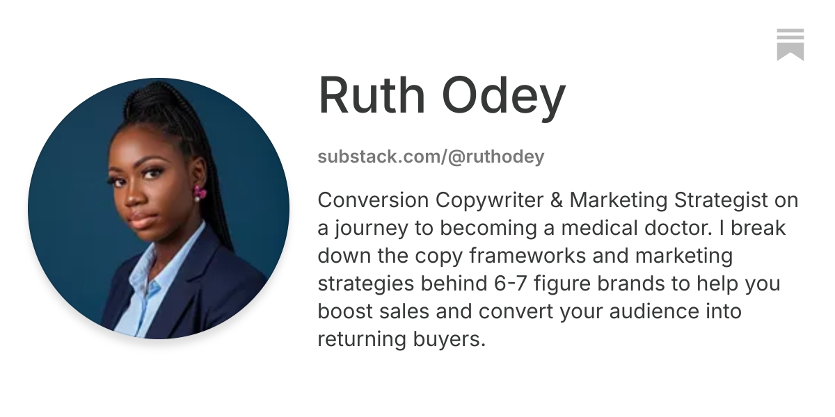 Ruth Odey | Substack