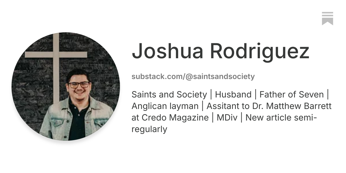 Joshua Rodriguez | Substack