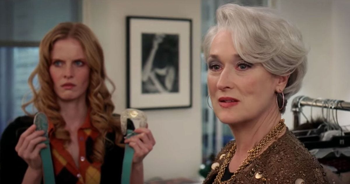 The Devil Wears Prada' Quotes: Cerulean Was Almost Plaid