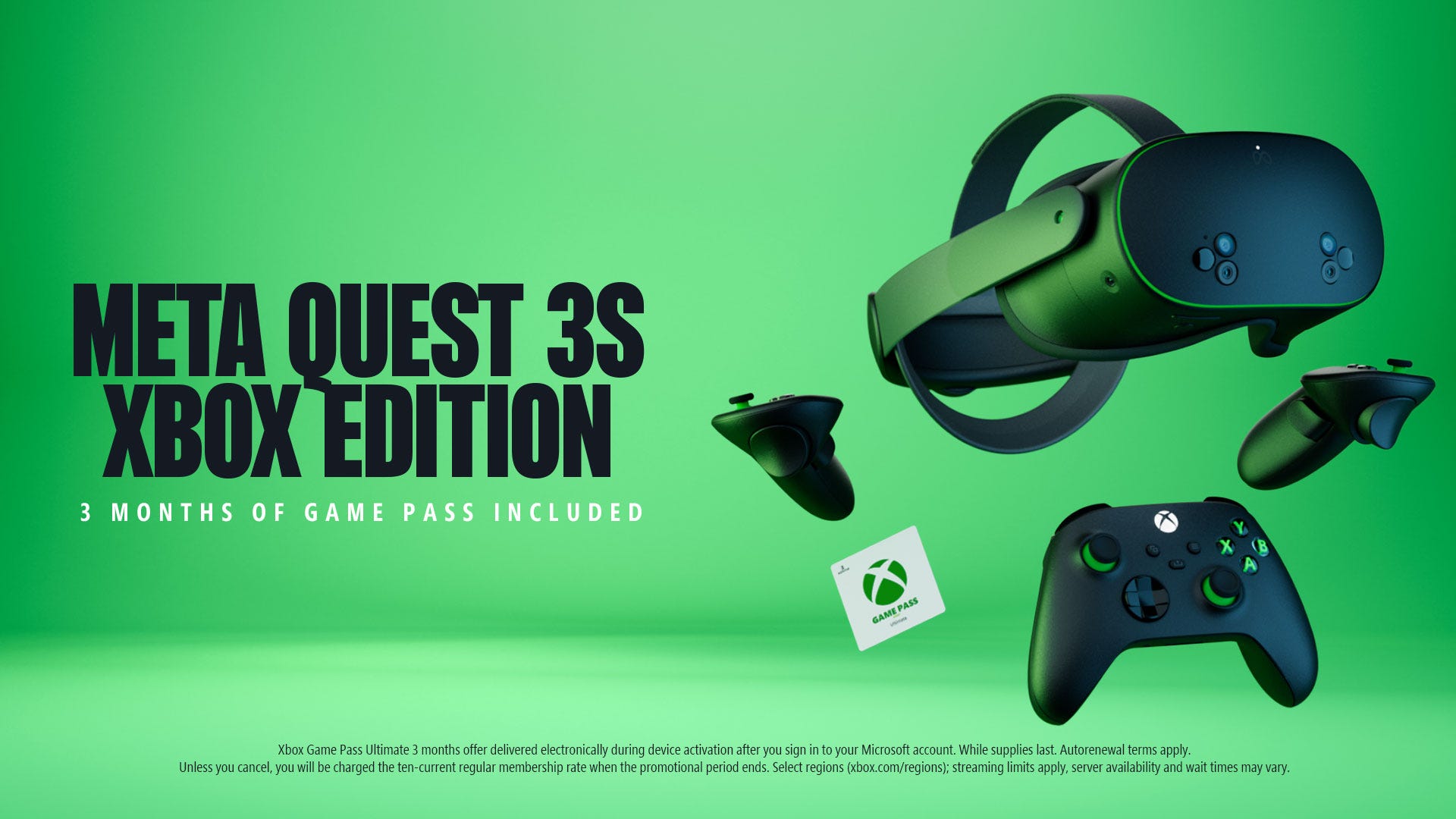 Meta Quest 3S Xbox Edition is out now – here's what you get for $399