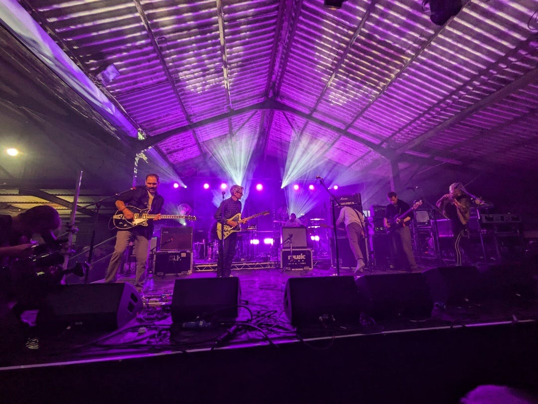 Dean and Britta with Sea Power at Krankenhaus Dean and Britta with Sea Power at Krankenhaus