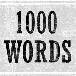 1000 words