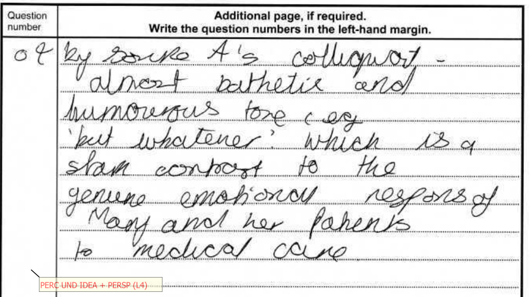 Question 4 Paper 2: How to Get Grade 9 - by Dominic Salles