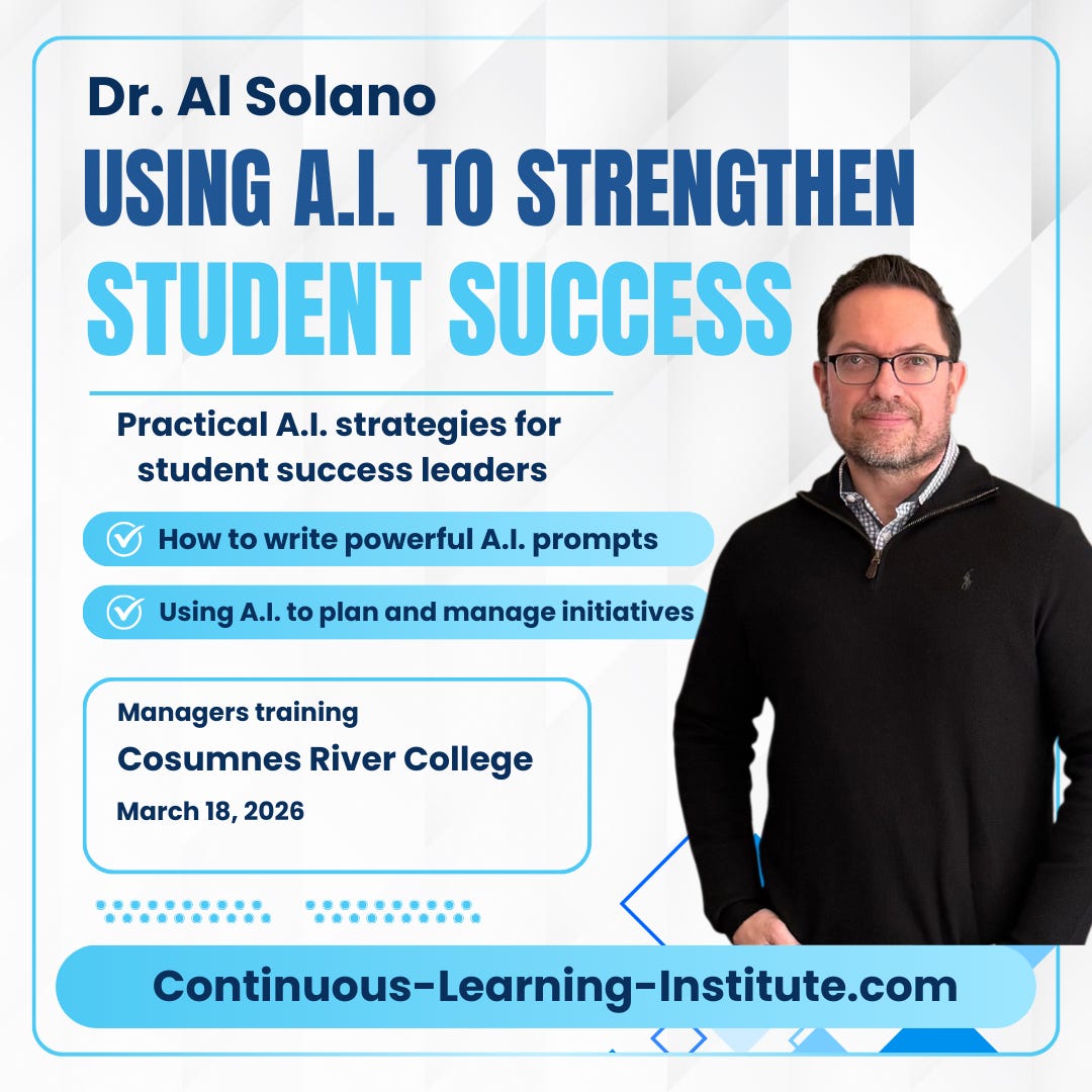 Using AI to Strengthen Student Success