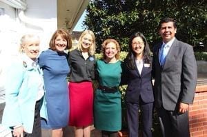 Leanne, Susan Davis, Sarah Boot, Debbie Wasserman Schultz, Carol Kim, David Alvarez
