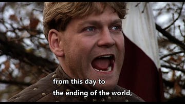 St. Crispins Day Speech - Henry V 1989 Film