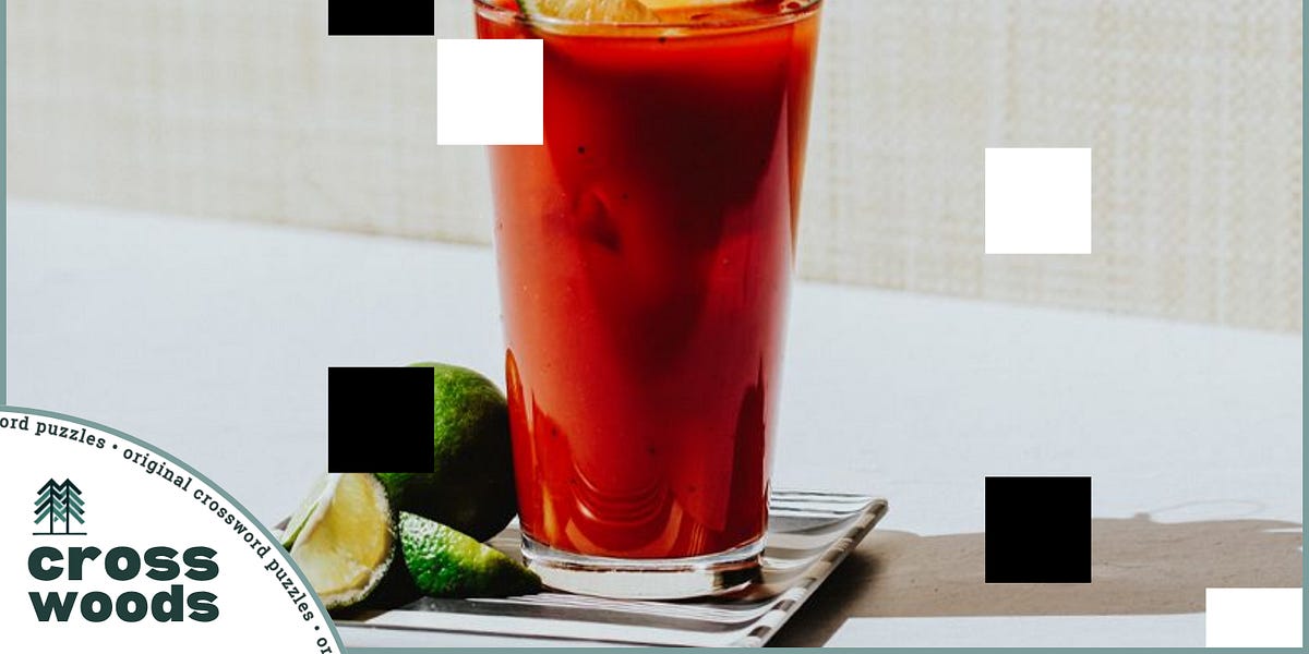 Bloody Mary Bloody Mary Bloody Mary Weekly Crossword Puzzle