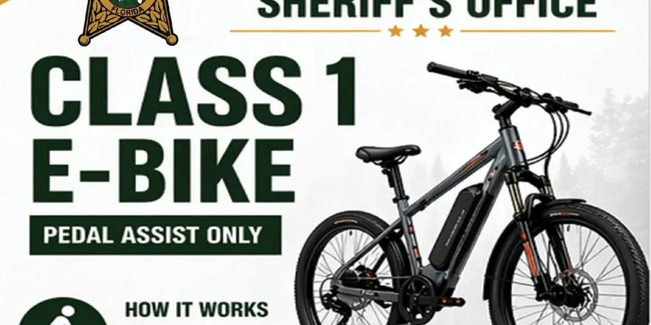 Manatee County Sheriff’s Office Clarifies E-Bike and E-Moto Rules