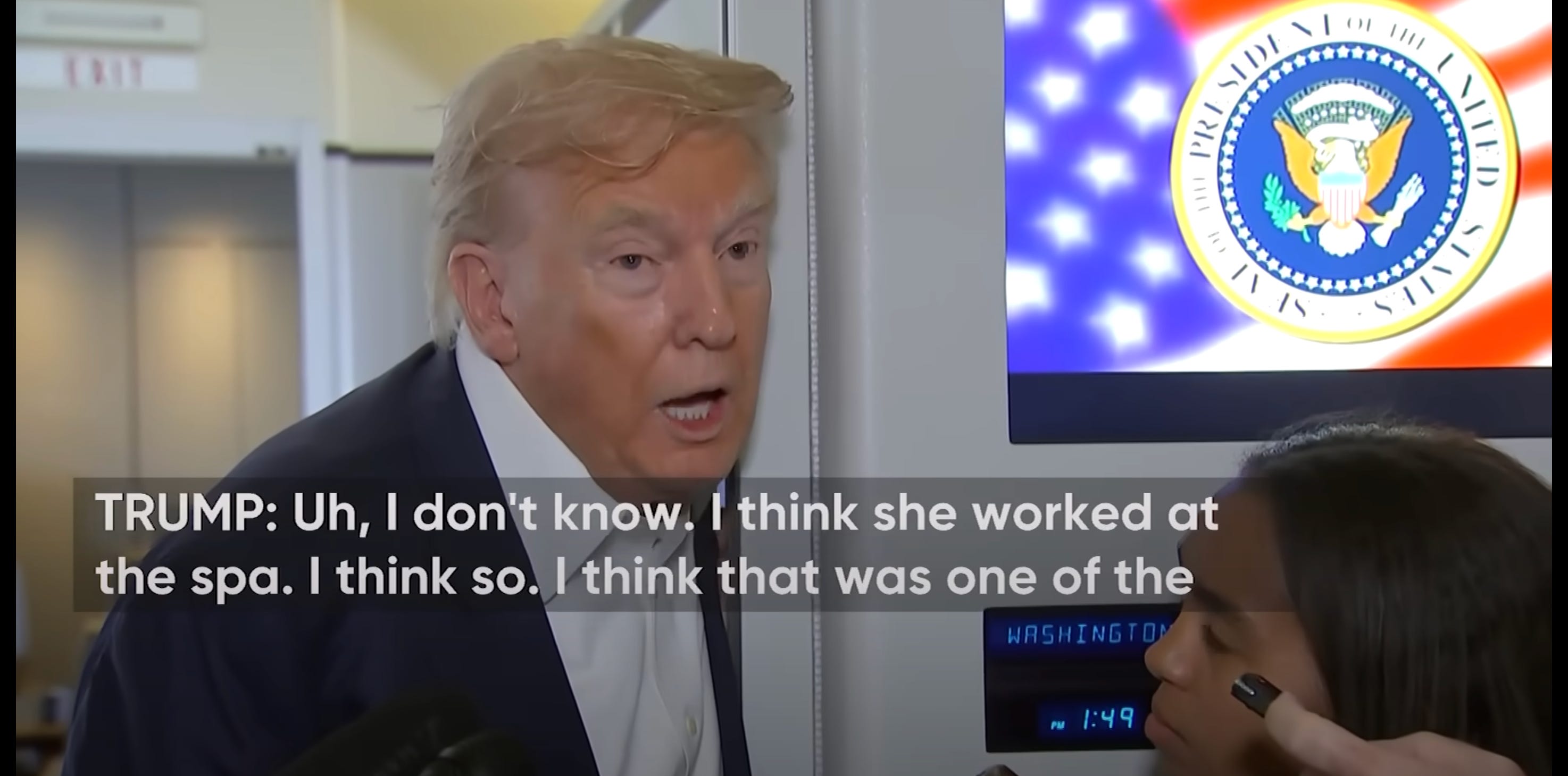 Trumpovo zamešanje afer in poziv Megyn Kelly glede pomilostitve Diddyja